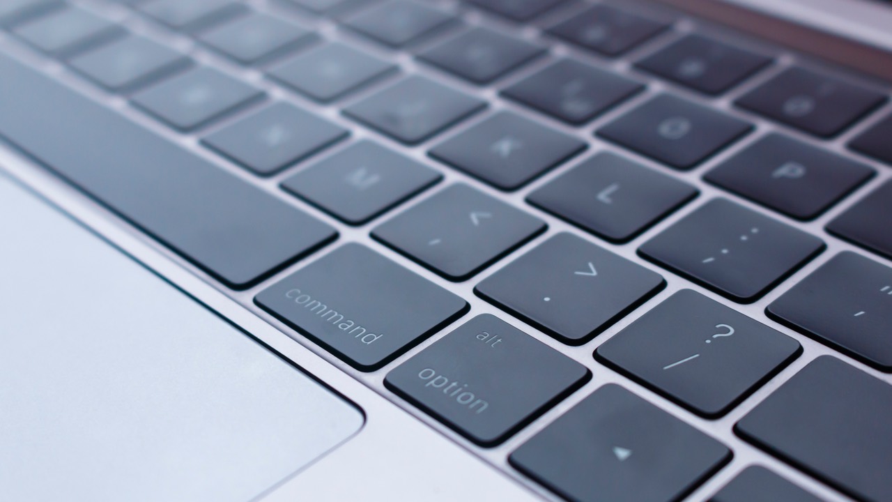 Apple laptop keyboard